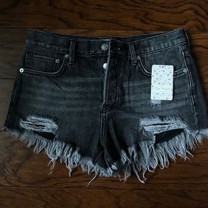 Free People Button Fly Shorts